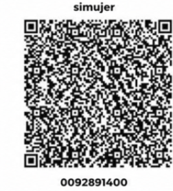 QR code for donations to Fundación Si Mujer, Bre-B key 0092891400